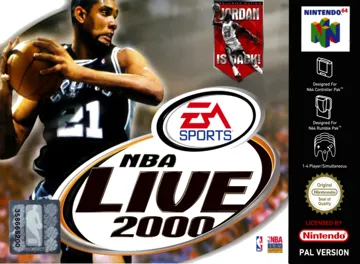 NBA Live 2000 (Europe) (En,Fr,De,Es) box cover front